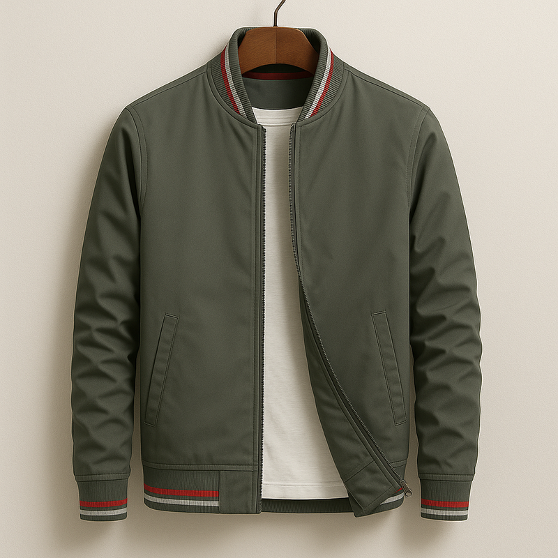 Bob Veste bomber varsity pour homme – Blouson casual chic moderne