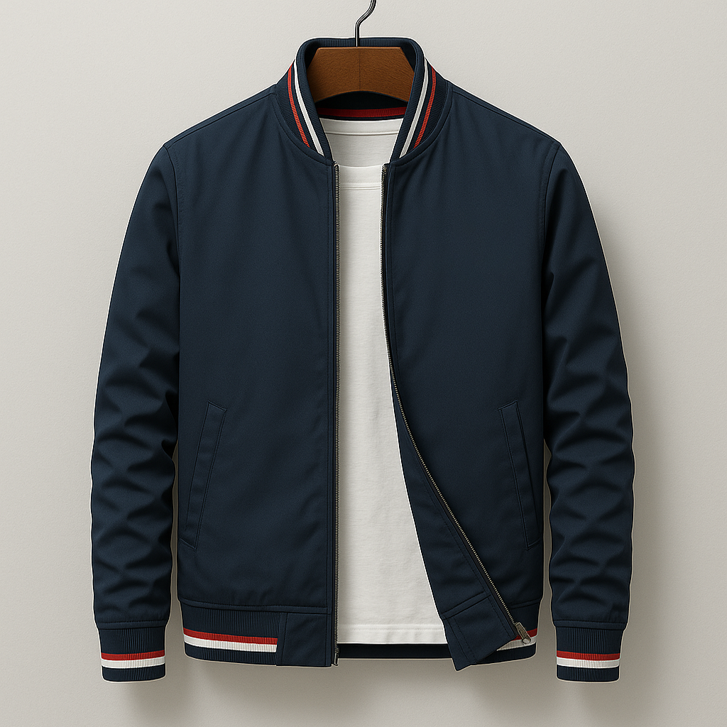 Bob Veste bomber varsity pour homme – Blouson casual chic moderne