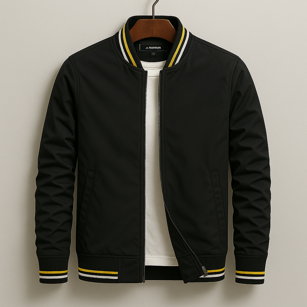 Bob Veste bomber varsity pour homme – Blouson casual chic moderne