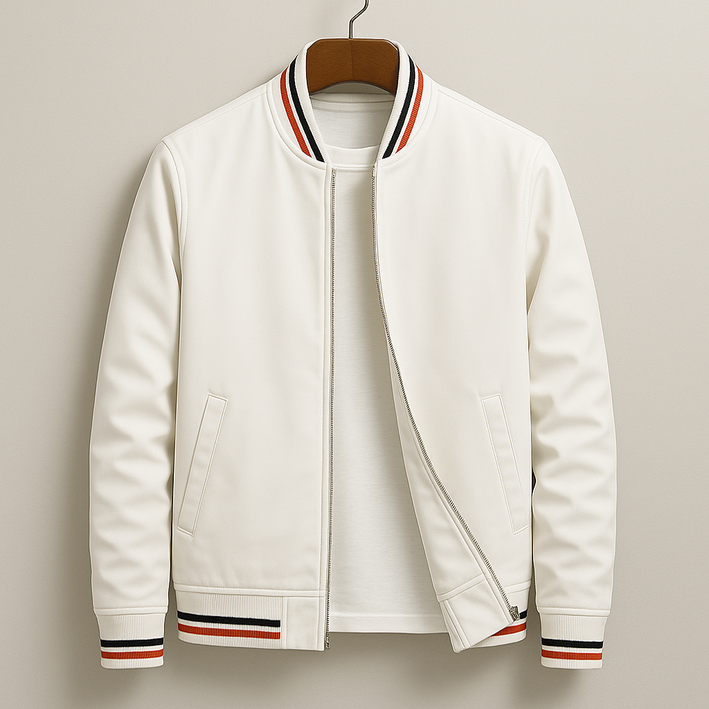 Bob Veste bomber varsity pour homme – Blouson casual chic moderne