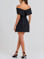 Haziel Vestito Skater da Donna – Vestito Elegante Senza Maniche Chic