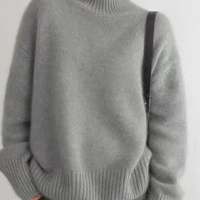 Suéter de cuello alto Jimena para Mujer – Suave, Con aislamiento térmico y Sofisticado