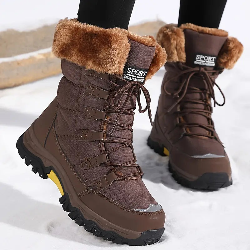 Botas de invierno Leonor para Mujer – Con aislamiento térmico, Cálido y Suave