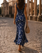 Genevieve Vestido de Noche Mujer – Corte Fluido con Abertura Lateral Elegante