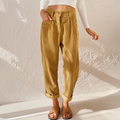Pantalón Gabriela para Mujer – Cintura alta, Pierna ancha y Corte favorecedor
