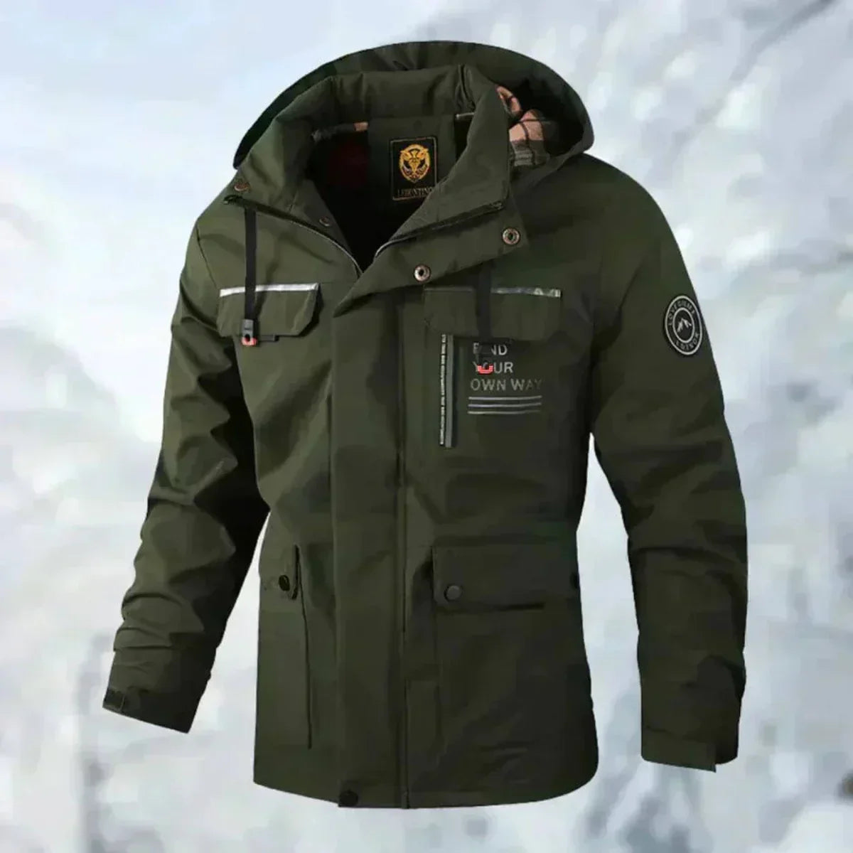 Chaqueta Martín para Hombre – Cómodo, Cálido y Capucha