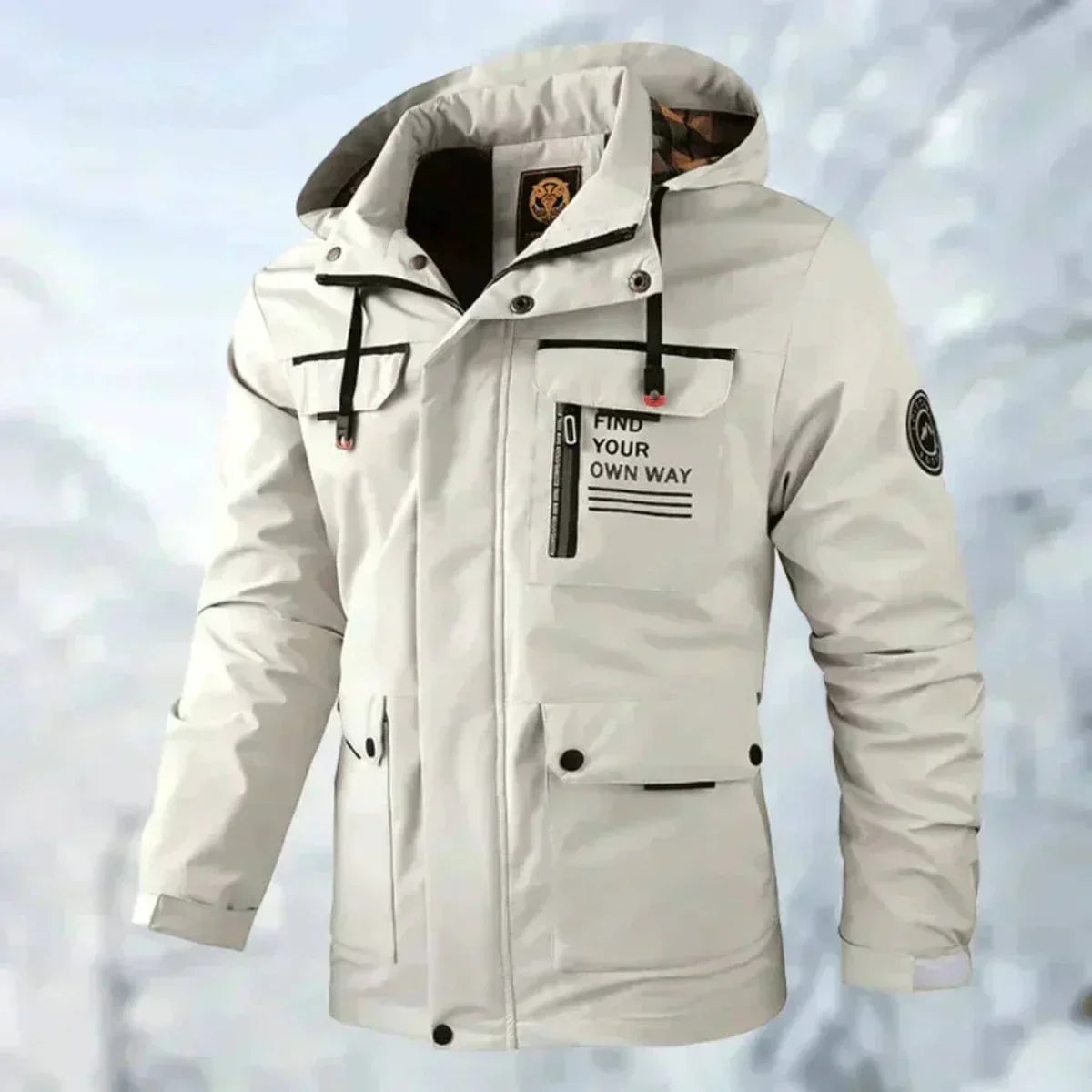 Chaqueta Martín para Hombre – Cómodo, Cálido y Capucha