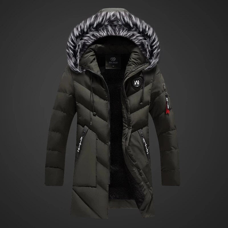 Abrigo de invierno Salvador para Hombre – Cómodo, Capucha y Cálido