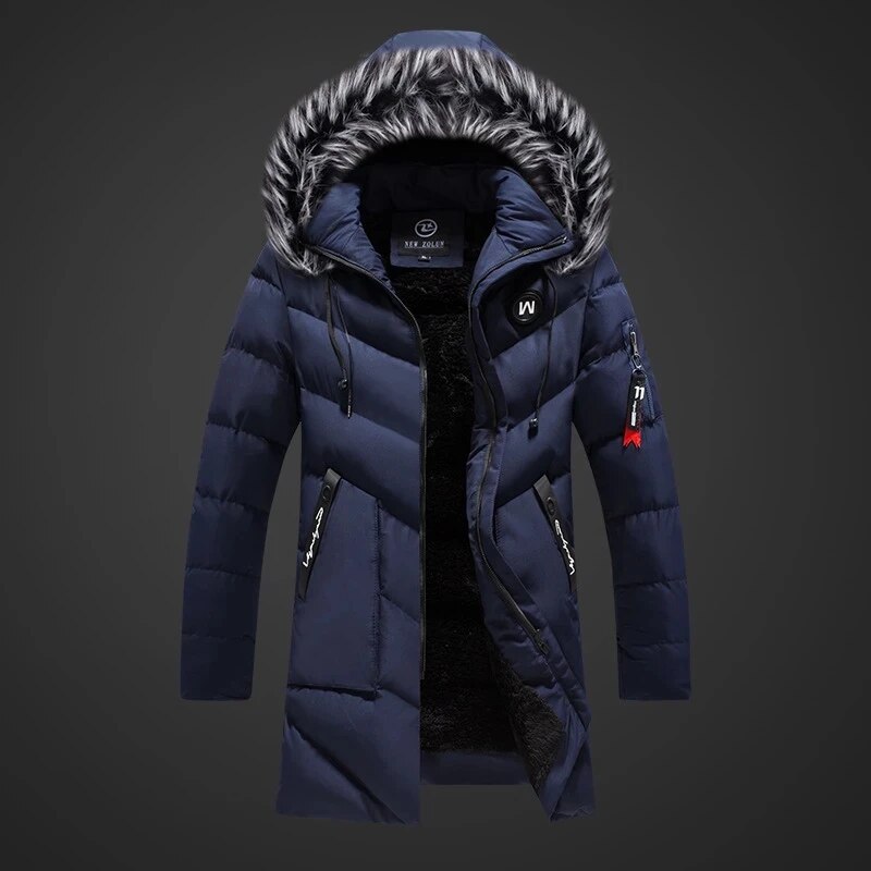 Abrigo de invierno Salvador para Hombre – Cómodo, Capucha y Cálido