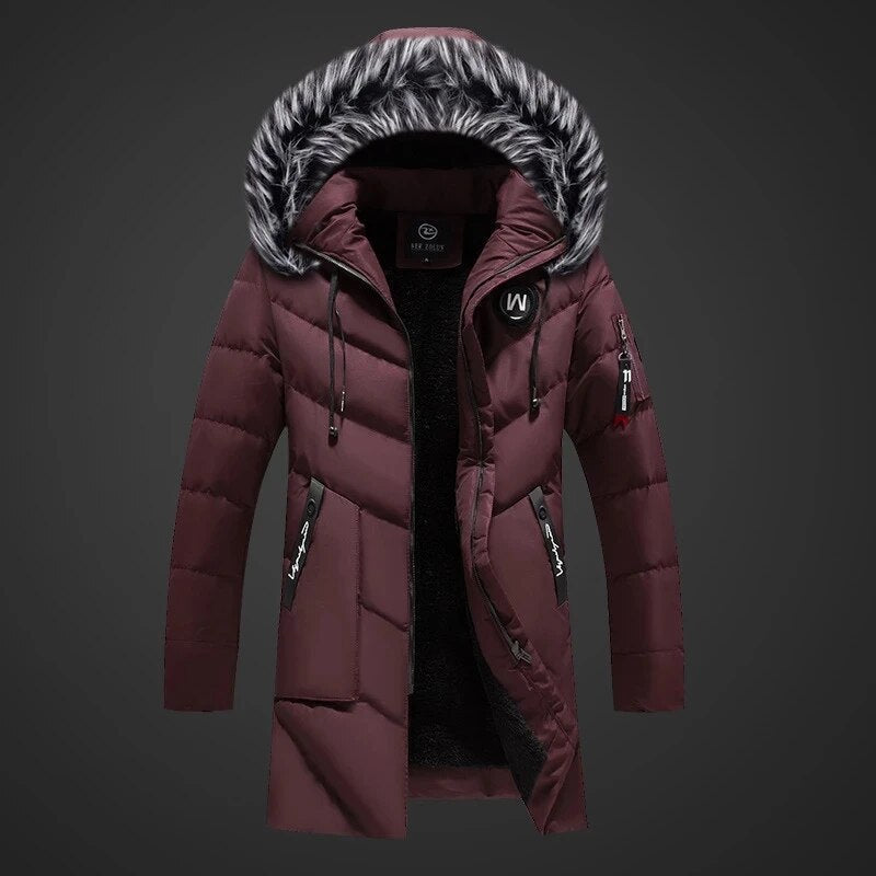 Abrigo de invierno Salvador para Hombre – Cómodo, Capucha y Cálido