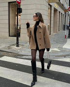 Abrigo de lana Beatriz para Mujer – Elegante, Cálido y Sofisticado