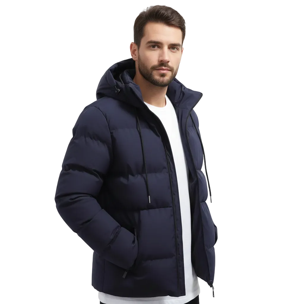 Parka Ramón para Hombre – Capucha, Cálido y Cómodo
