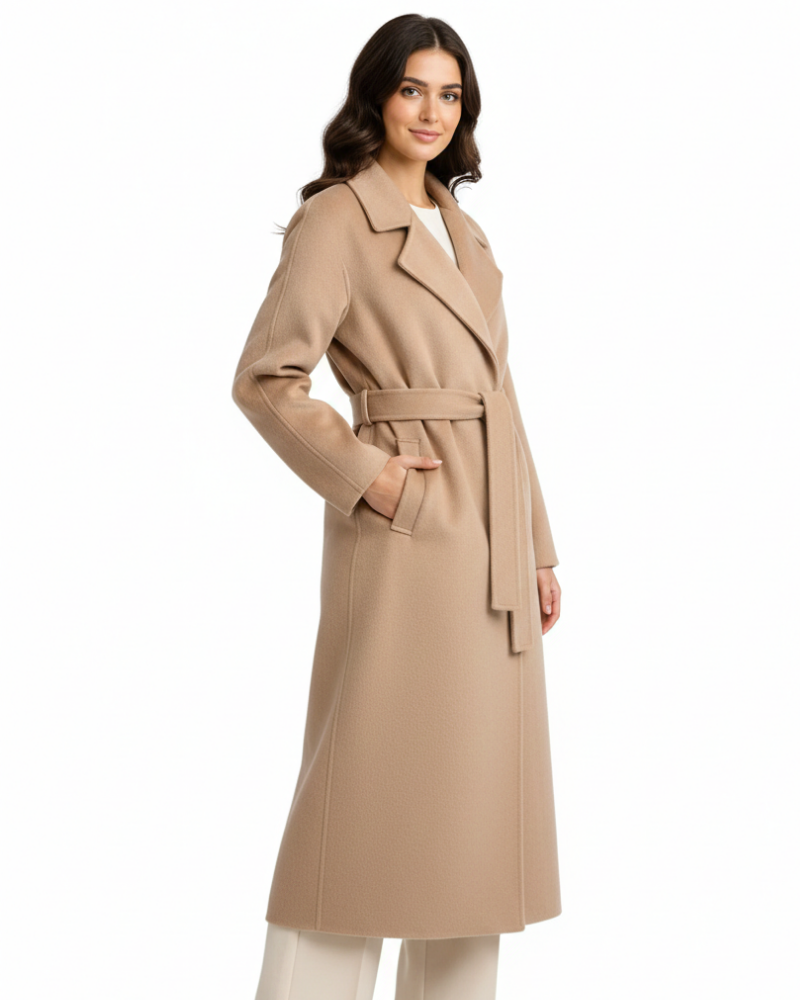 Abrigo largo Manuela para Mujer – Elegante, Sofisticado y Corte sastre