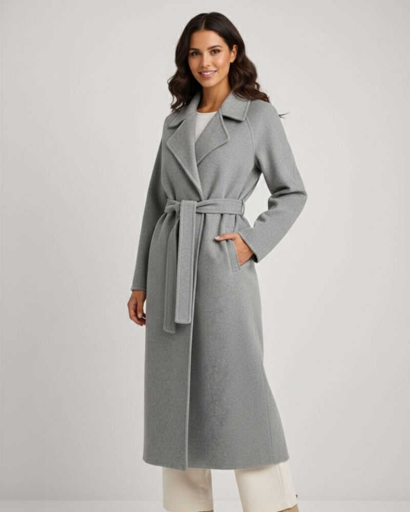 Abrigo largo Manuela para Mujer – Elegante, Sofisticado y Corte sastre