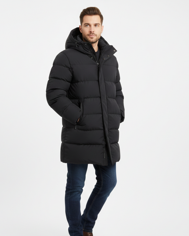 Plumífero Gabriel para Hombre – Cómodo, Con capucha y Cálido