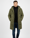 Gabardina Héctor para Hombre – Capucha, Cálido y Elegante