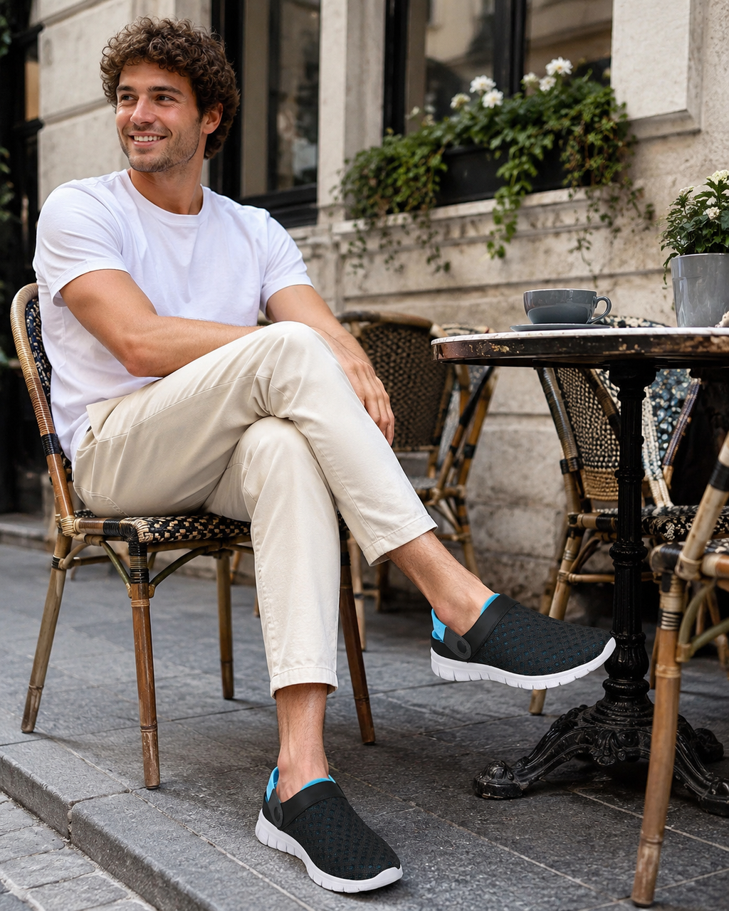 Jordan Zuecos Jardín Unisex – Malla Transpirable, Slip-On y Diseño Ligero