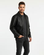 Mason Giacca di Pelle da Uomo – Giubbotto Urbano Moderno Elegante