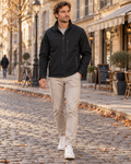 Chaqueta técnica Feliciano para Hombre – Forro polar interior, Elasticidad en 4 direcciones y Bolsillos prácticos