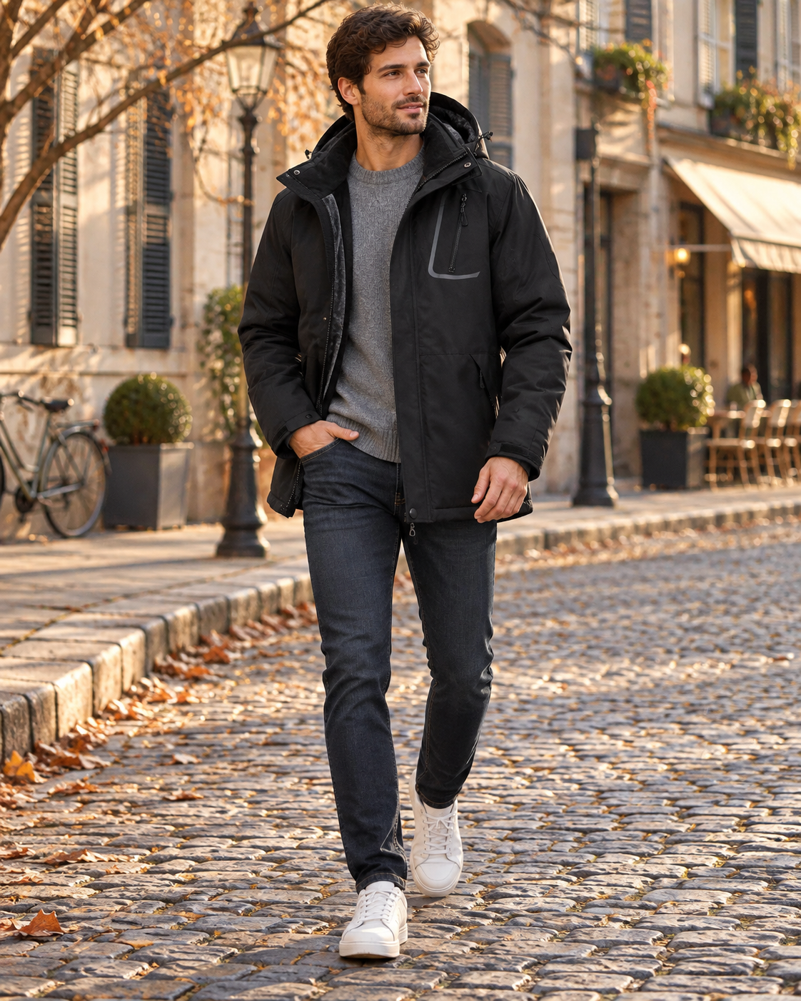 Chaqueta Ivo para Hombre – Capucha