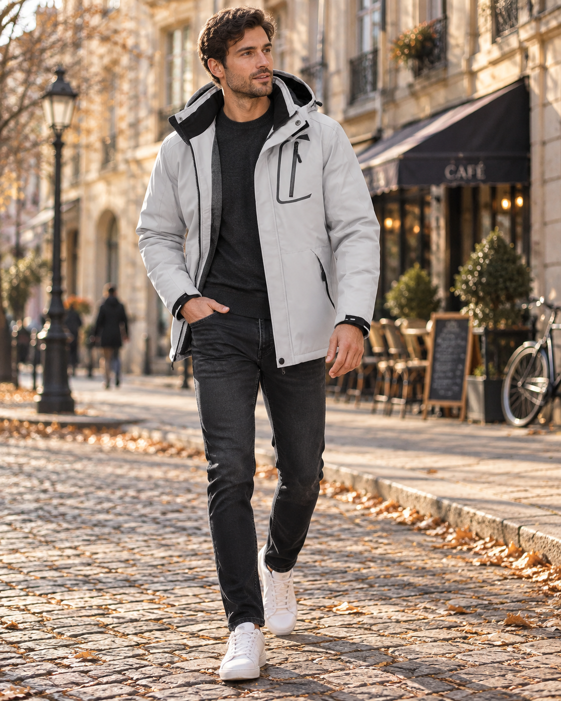 Chaqueta Ivo para Hombre – Capucha