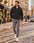 Chaqueta técnica Nicolás para Hombre – Cuello mao, Bolsillos con cremallera y Corte regular