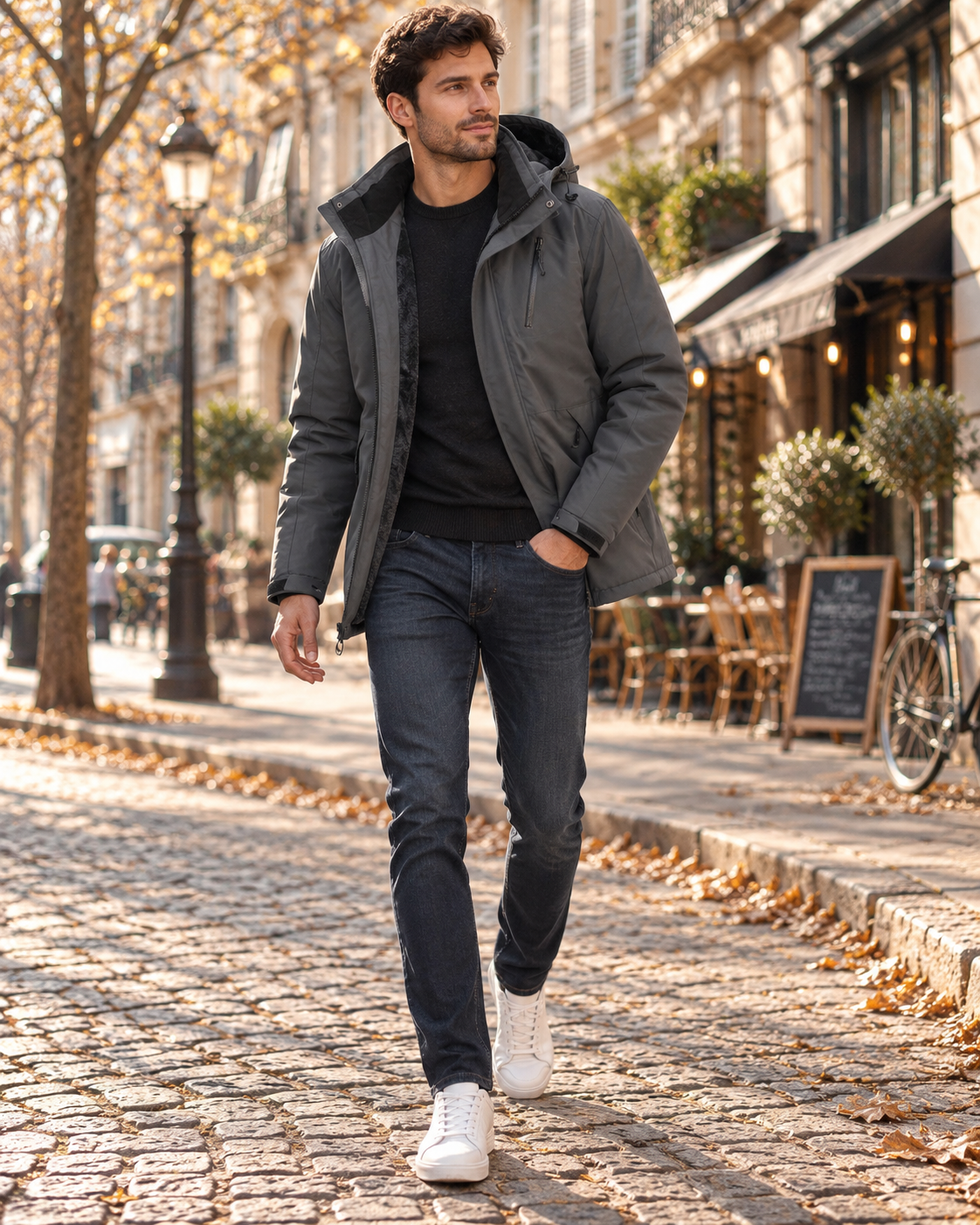 Chaqueta Ivo para Hombre – Capucha
