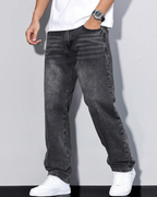 Dawson Vaqueros Baggy Hombre – Corte Holgado, Denim Clásico y Estilo Streetwear
