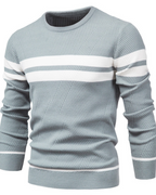 Blake Jersey de Rayas Hombre – Punto Cómodo, Corte Regular y Estilo Casual