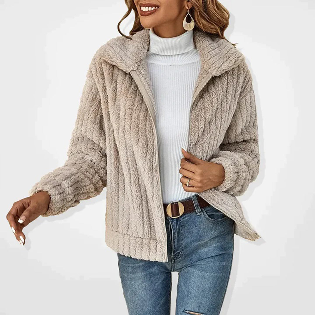 Chaqueta Beatriz para Mujer – Elegante, Cierre de cremallera y Bolsillos prácticos