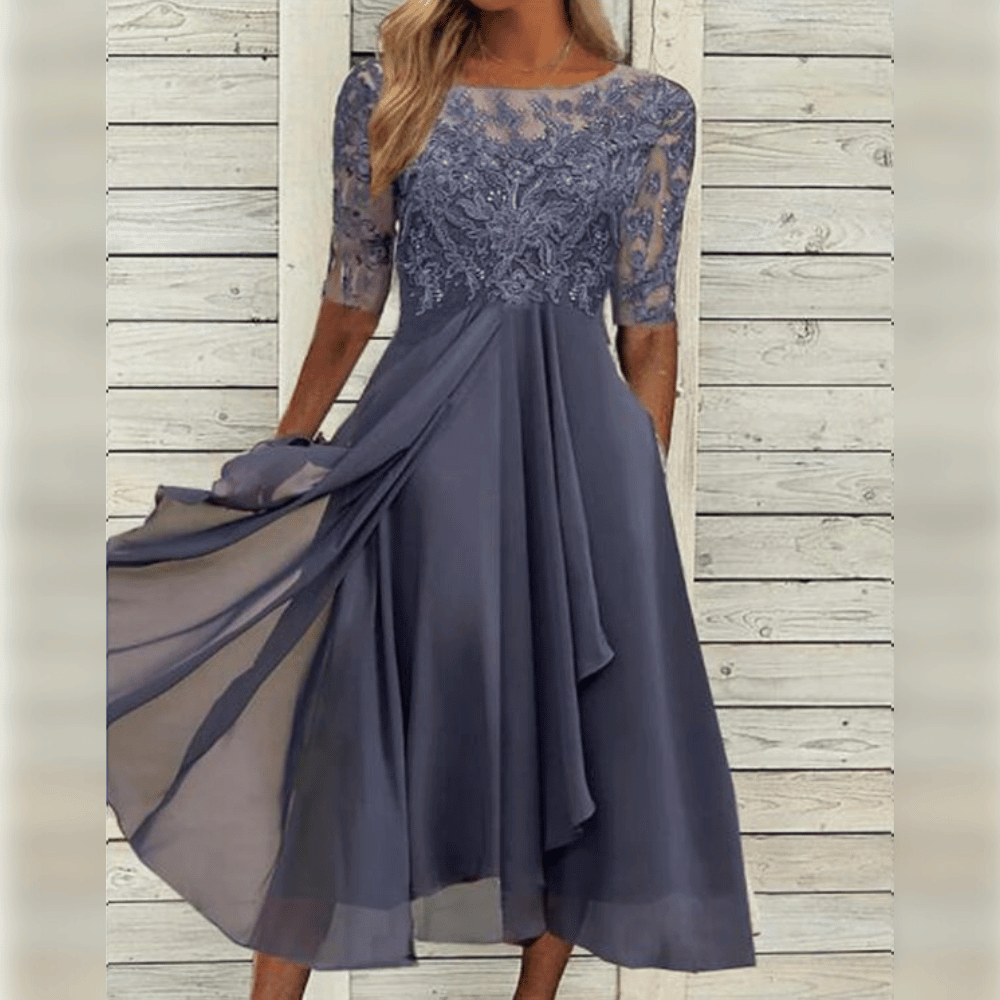 Vestido largo Julia para Mujer – Sofisticado, Suave y Cómodo