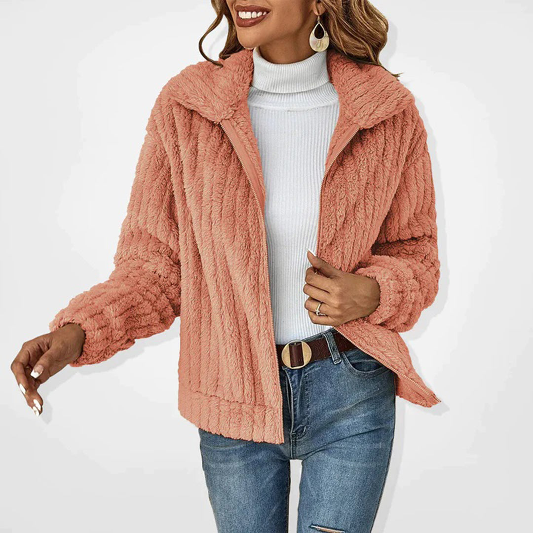 Chaqueta Beatriz para Mujer – Elegante, Cierre de cremallera y Bolsillos prácticos