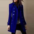 Lucille Manteau Long en Laine pour Femme – Manteau Élégant Hiver Chic