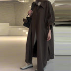 Camila Manteau Oversize Long pour Femme – Manteau Élégant Hiver Chic