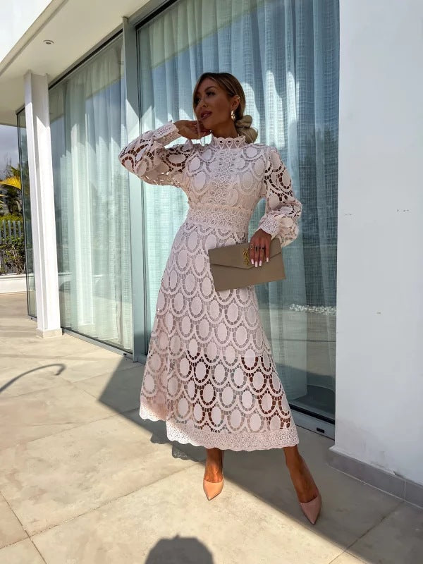 Vestido Marina para Mujer – Elegante, Mangas largas y Sofisticado