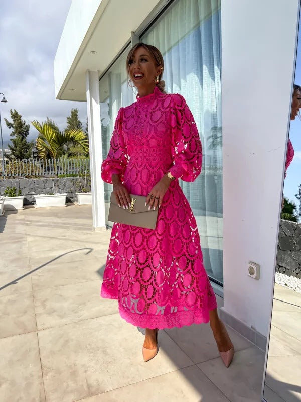 Vestido Marina para Mujer – Elegante, Mangas largas y Sofisticado