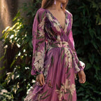 Natalia Vestito Maxi da Donna – Vestito Lungo Elegante Estivo Chic