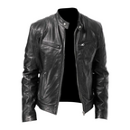Chaqueta de piel Néstor para Hombre – Cómodo, Diseño atemporal y Estilo elegante