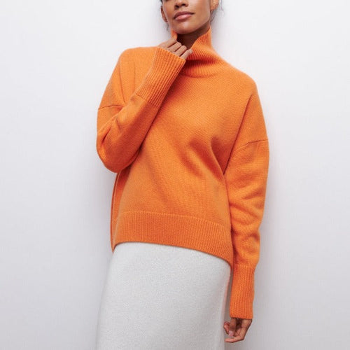 Camille Women’s Knit Jersey – Elegant, Soft, Casual Chic Sweater