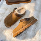 Sandalias Manuela para Mujer – Cómodo, Cálido y Afelpado