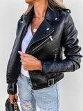 Maxine giacca in pelle da donna – giubbotto elegante chic senza tempo
