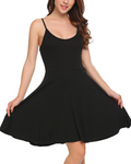 Robe Fleurie Geneviève Femme – Bretelles Ajustables, Col en V et Coupe Ligne A