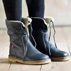 Sophie Bottines d’hiver pour femme – Bottines chaudes avec doublure polaire chic