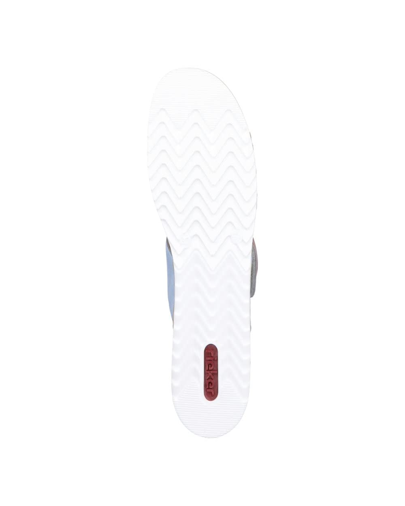 Claire Zuecos de Cuña para Mujer – Mules Slip-On de Piel Sintética con Plantilla Acolchada