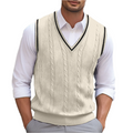Top Héctor para Hombre – Sofisticado, Cuello en V y Elegante