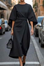 Vestido Nerea para Mujer – Elegante, Mangas globo y Sofisticado