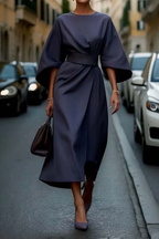 Vestido Nerea para Mujer – Elegante, Mangas globo y Sofisticado