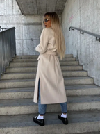 Abrigo largo Inés para Mujer – Sofisticado, Con aislamiento térmico y Diseño atemporal