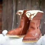 Sophie Bottines d’hiver pour femme – Bottines chaudes avec doublure polaire chic