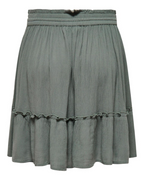 Lily Falda Mini Mujer – Viscosa Suave con Corte A y Cintura Elástica Ajustable